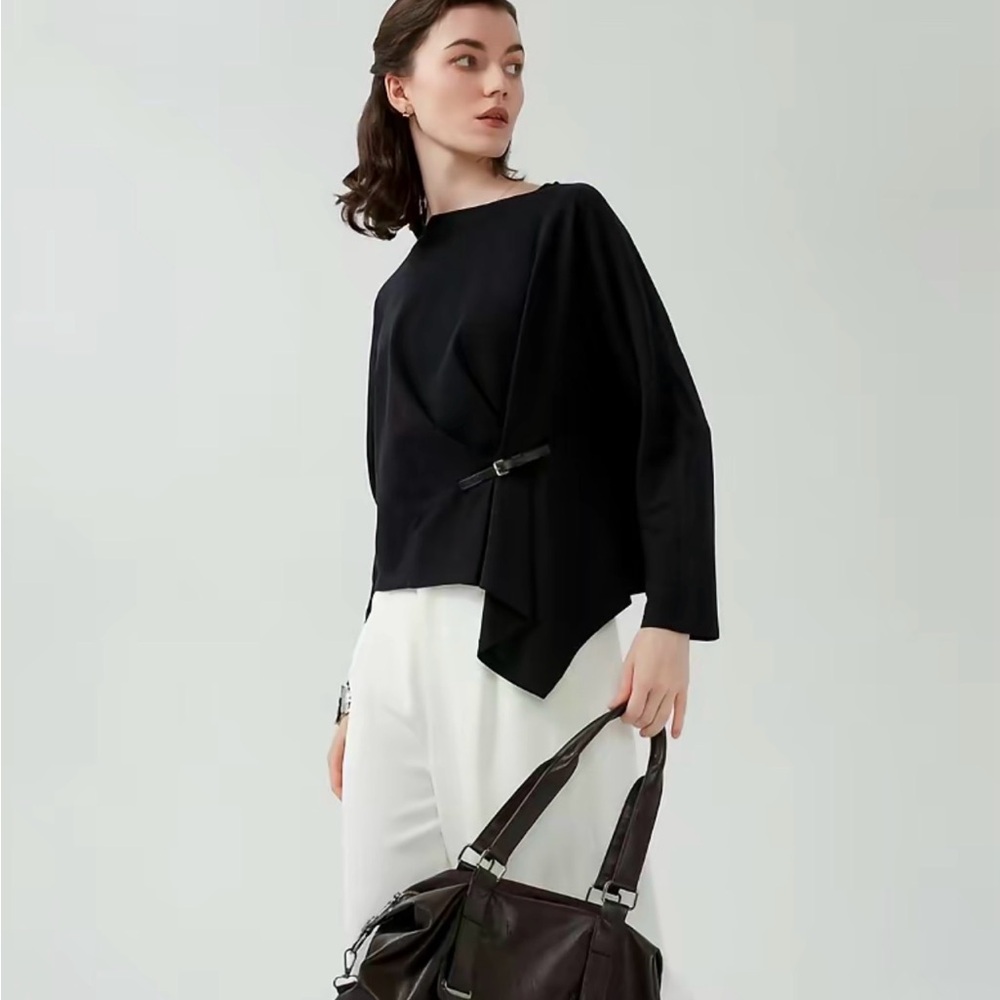 Black Asymmetrical Top